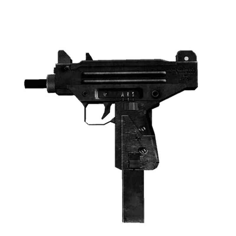 3d Paper Model, Uzi Submachine Pistol