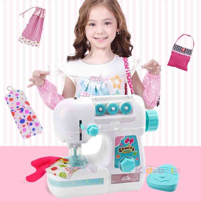Kids Simulation Sewing Machine Toy- Learn Designing Clothing