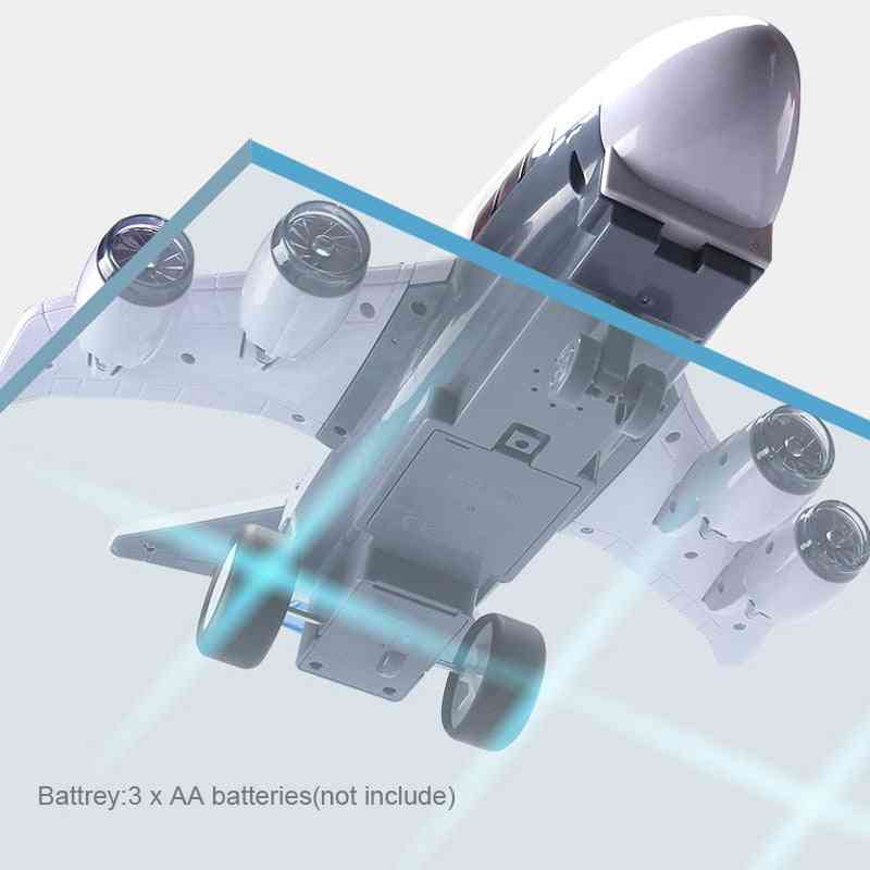 детска симулация писта инерция самолет музика строй, леки самолети диекасти и превозни средства пътнически самолет играчка
