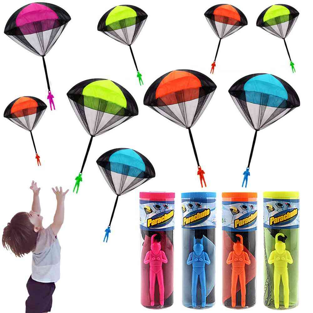 Hand Throwing Mini Soldier Parachute Toy For Kids