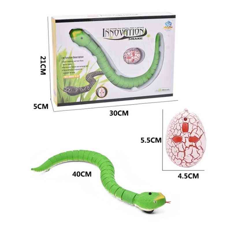 Rc Infrared Remote Control Snake And Egg -rattlesnake