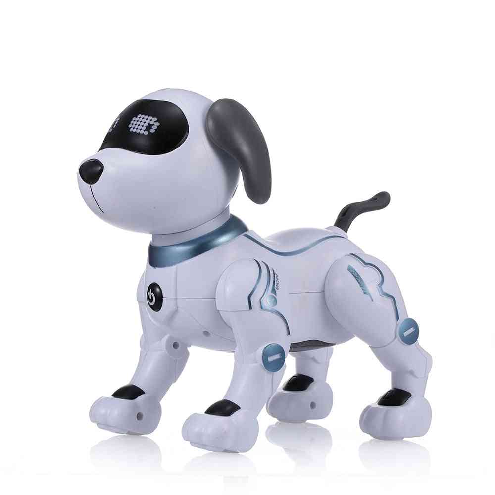 Animale de companie electronice, rc robot câine cu voce - jucării cu telecomandă muzică melodie jucărie pentru copii