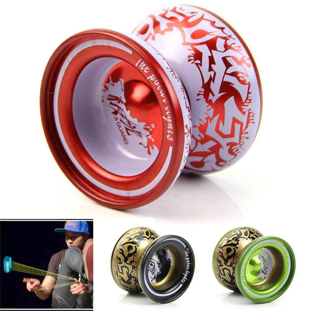 Magnetic Aluminum Alloy Yoyo Ball Bearing String-professional Playing Toy
