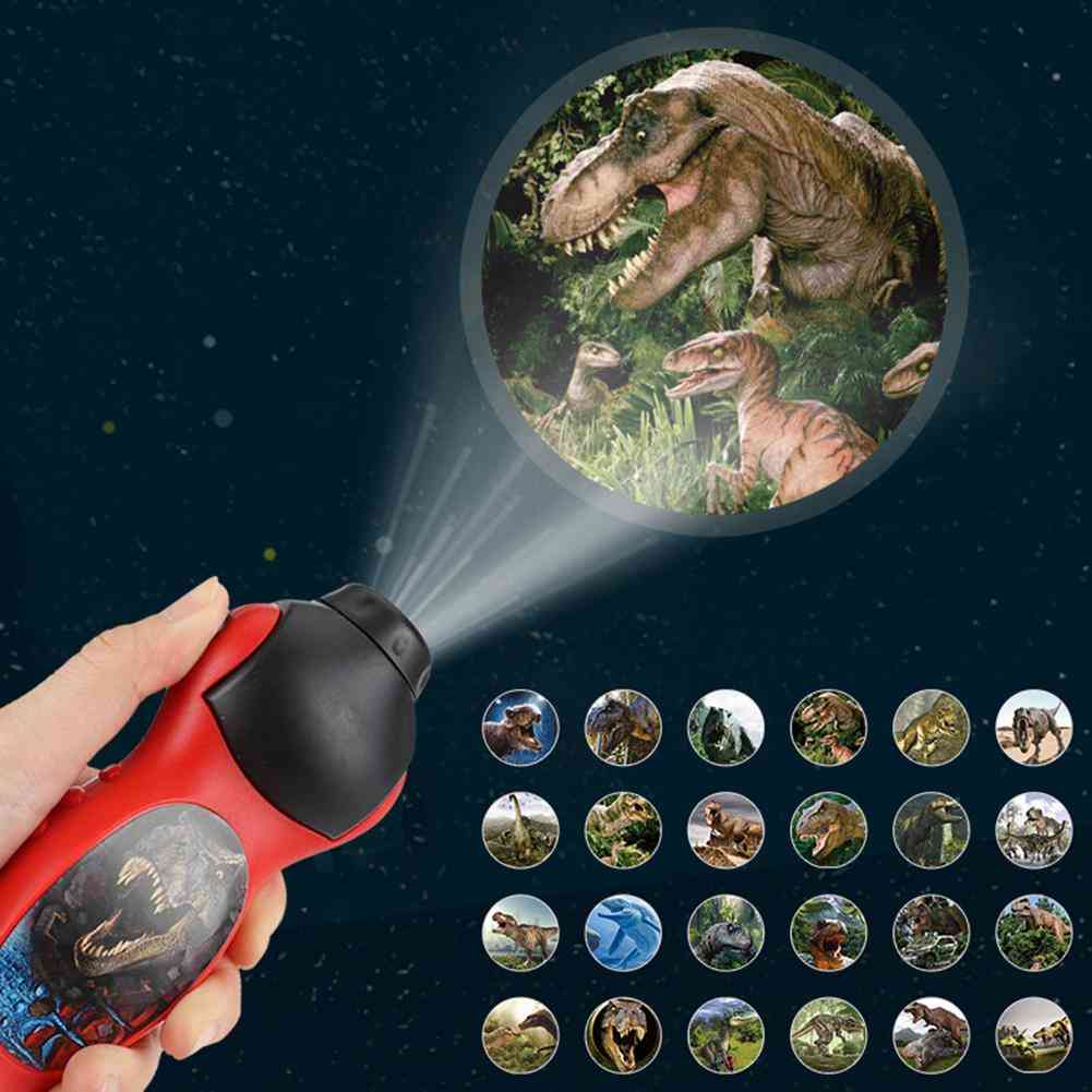 Kids Dinosaur Pattern Projector-flashlight