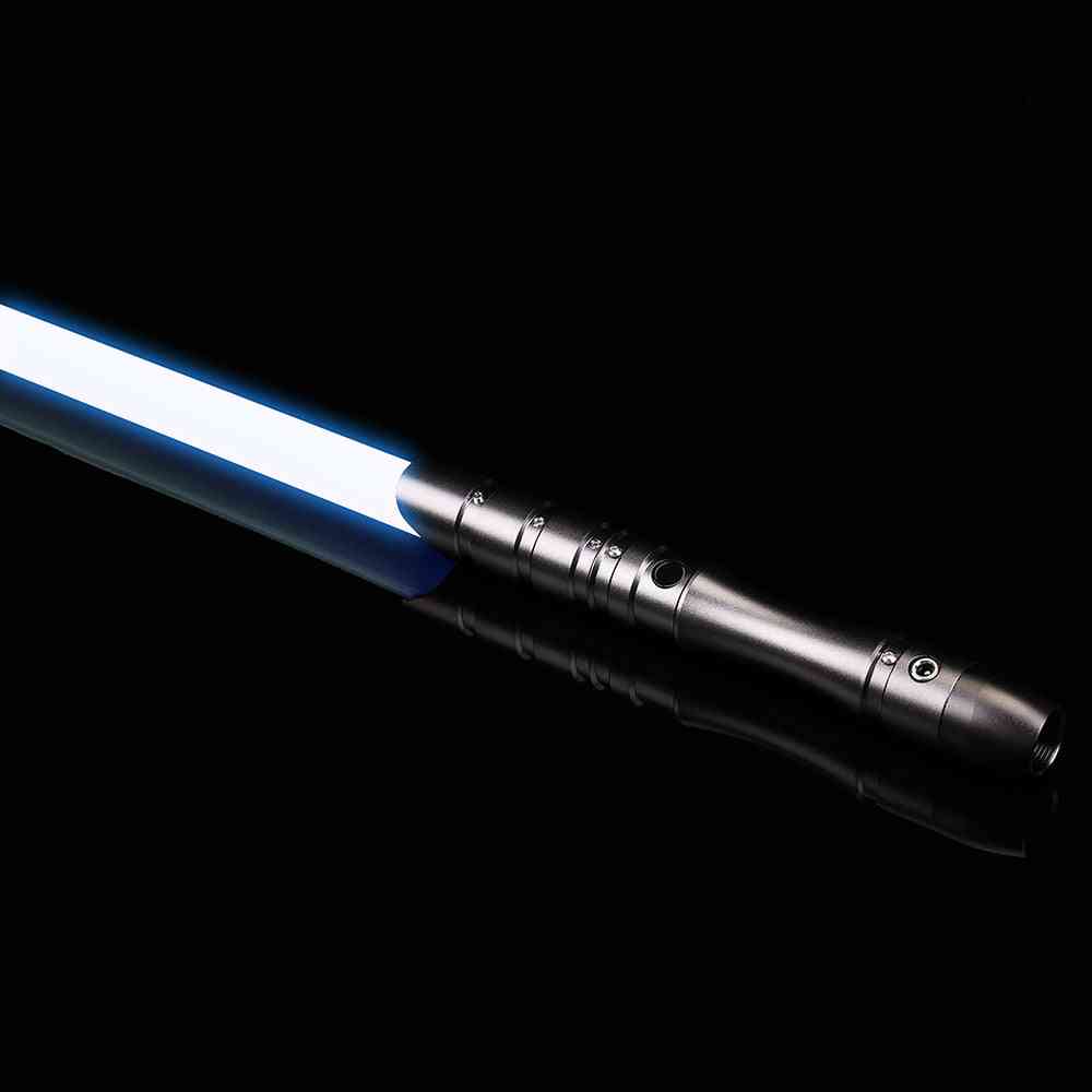 Vendita calda spada laser rgb maniglia in metallo cambio colore lock-up blaster foc pesante duello