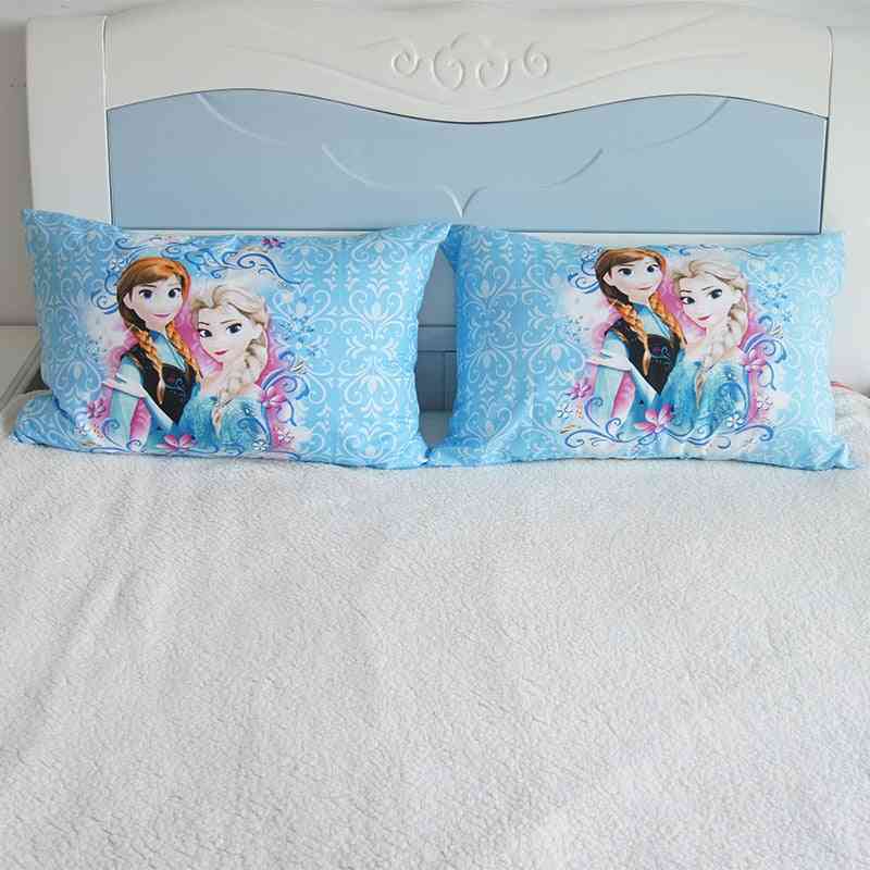 Disney Cartoon Princess Frozen Pillowcases, Pillow Cover Pair