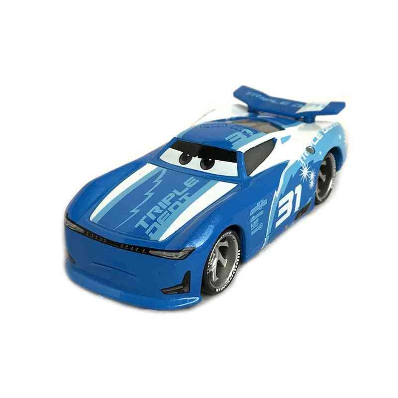 Nouvelle voiture de disney jackson storm en alliage de métal moulé jouet, modèle de voiture cadeau d'anniversaire pour enfants