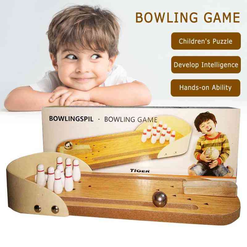 Mini Electric Football Suit And Bowling Game