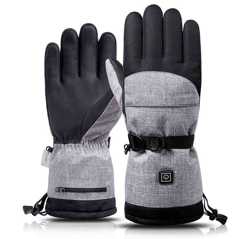 Electric Heating Snowboard Ski Gloves For Men/women