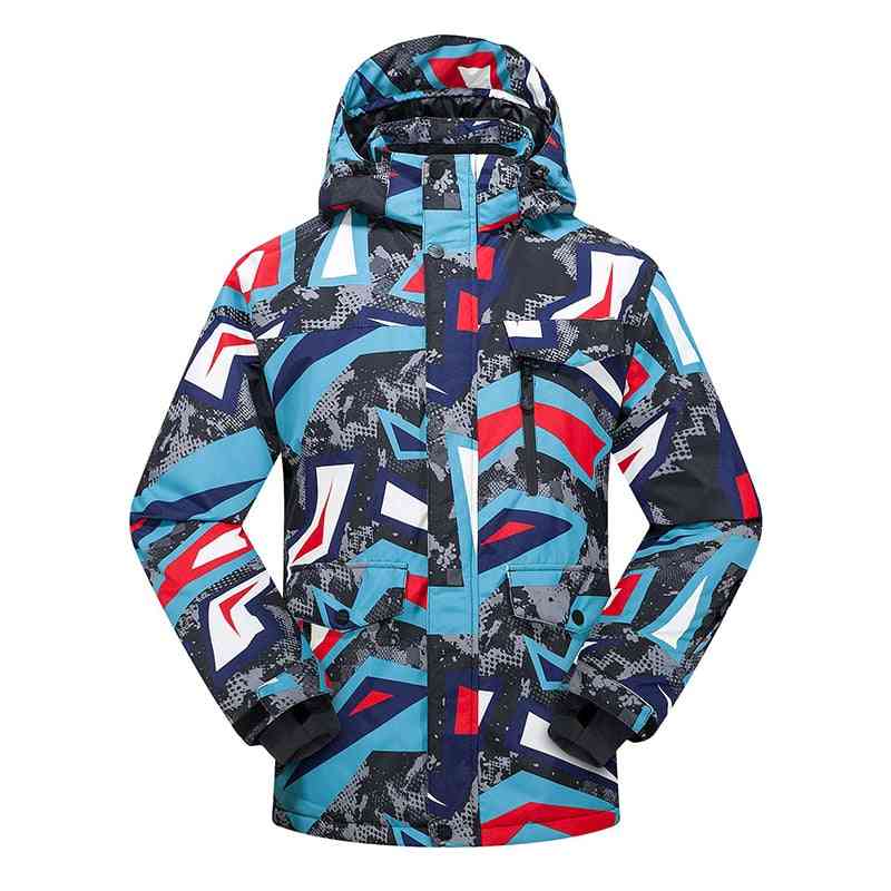 Men Winter Thermal Waterproof Windproof, Snow Pants Ski Jacket Suit