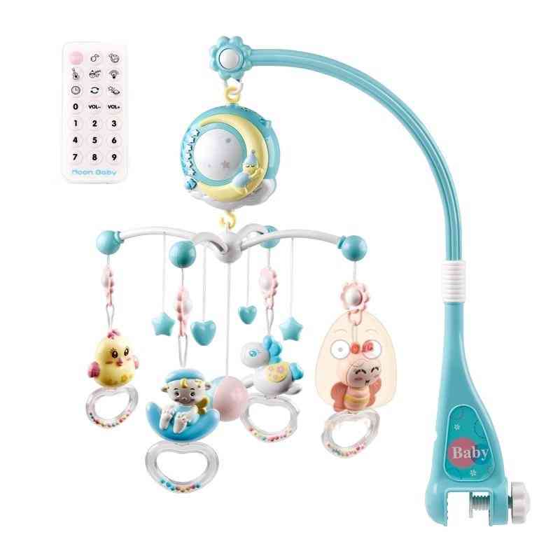 бебешки дрънкалки, детски креватчета играчка-държач въртяща се подвижна легла камбана музикална кутия проекция