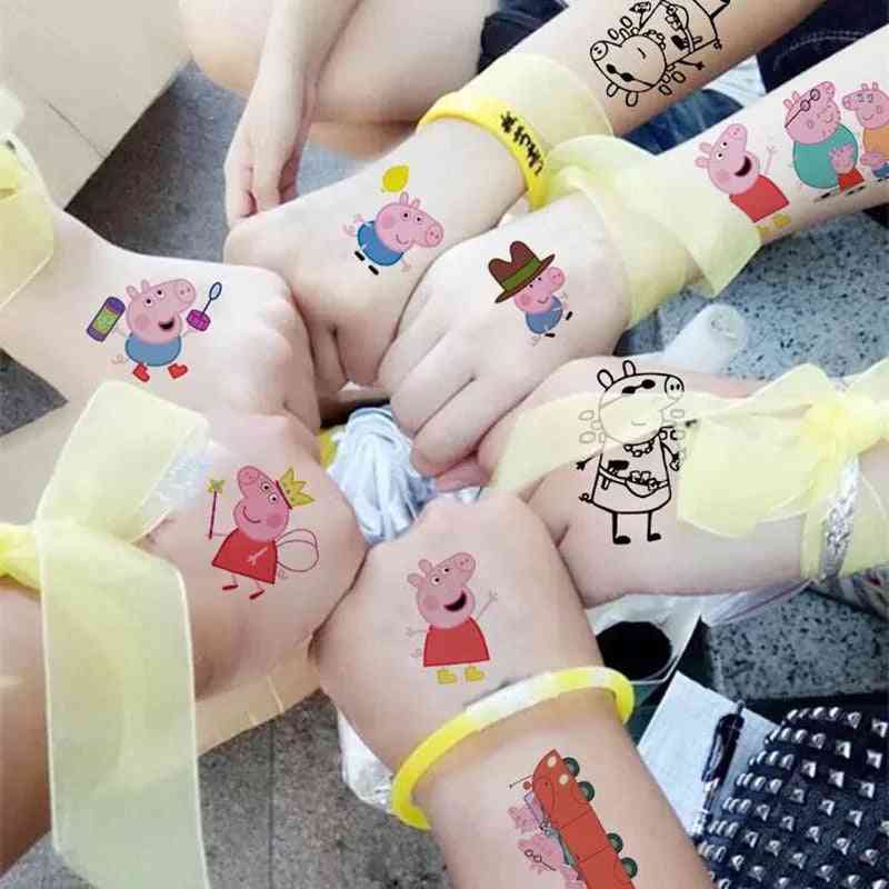 Set crtanih tetovaža svinja Peppa