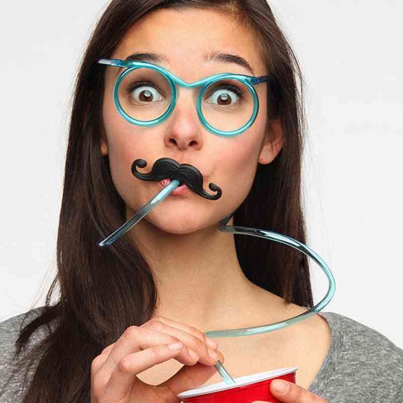 Unique, Flexible Soft Drinking Tube Straw And Party