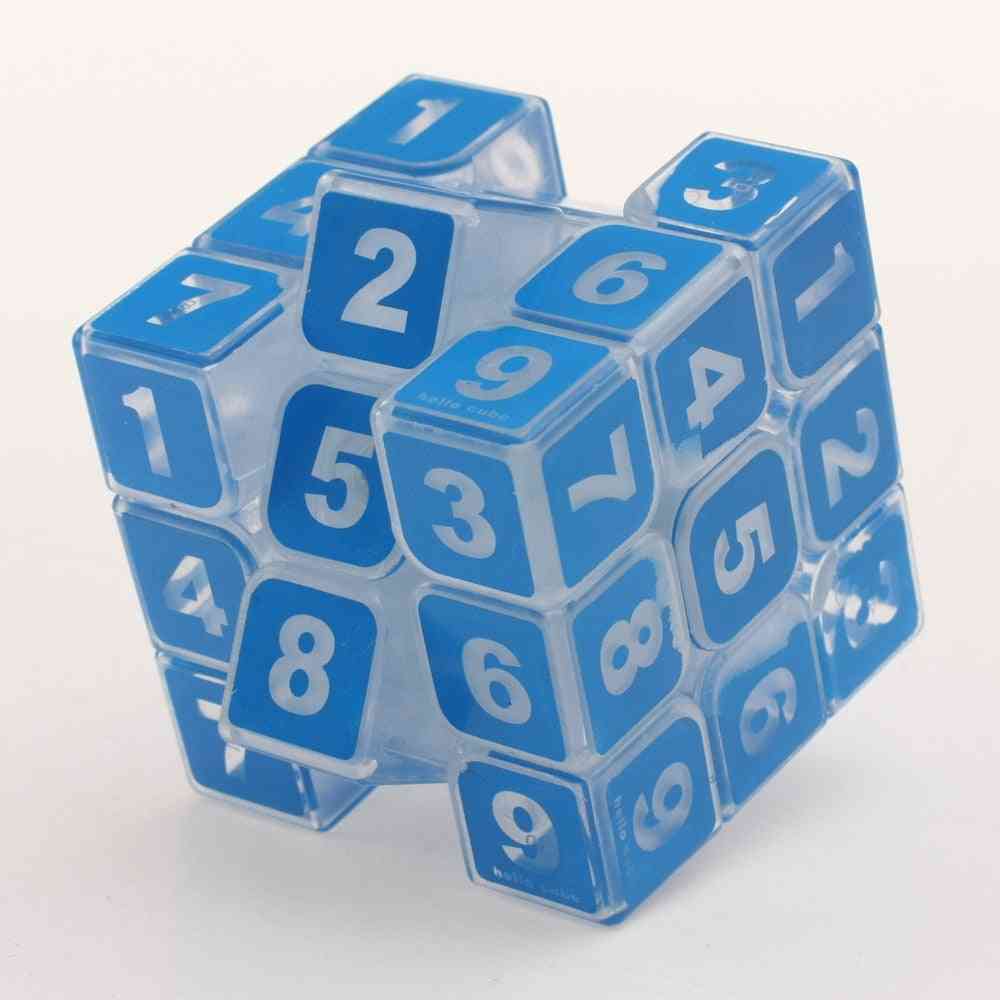 Number Puzzle Cube-educational Toy/adults