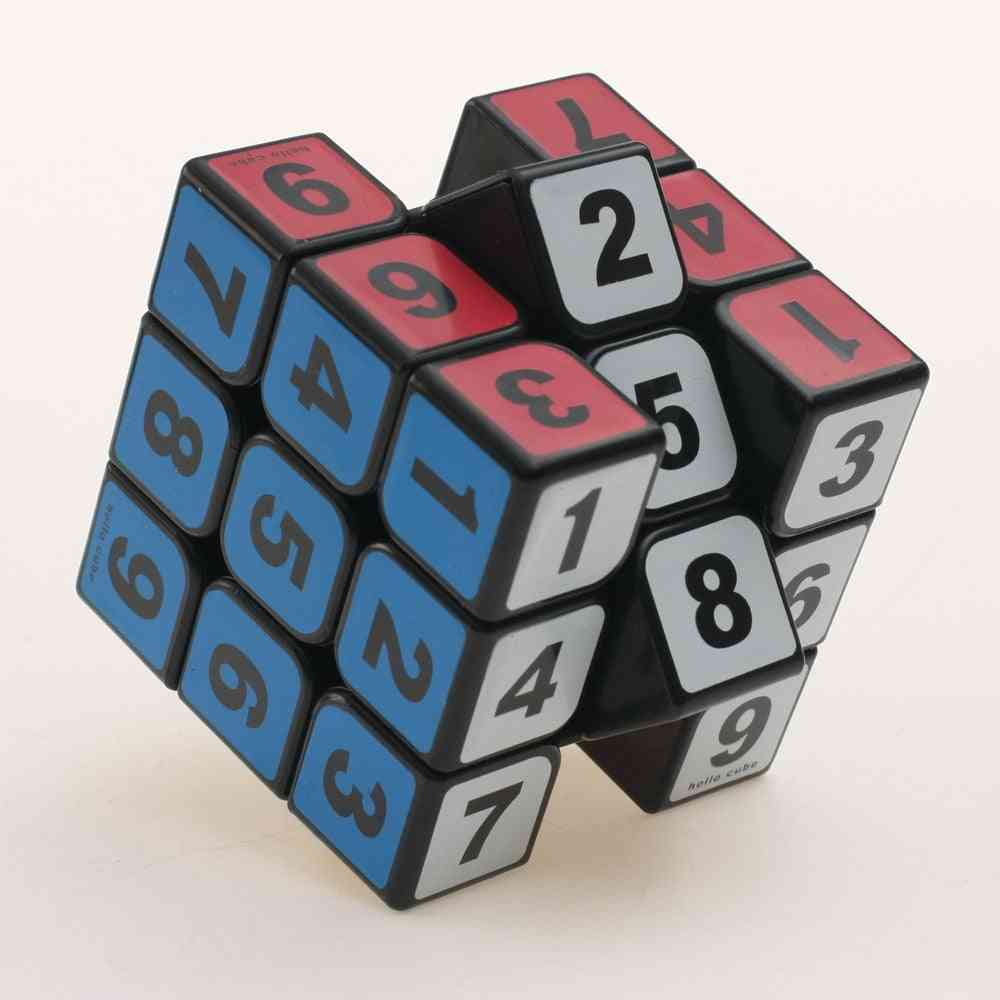 Number Puzzle Cube-educational Toy/adults