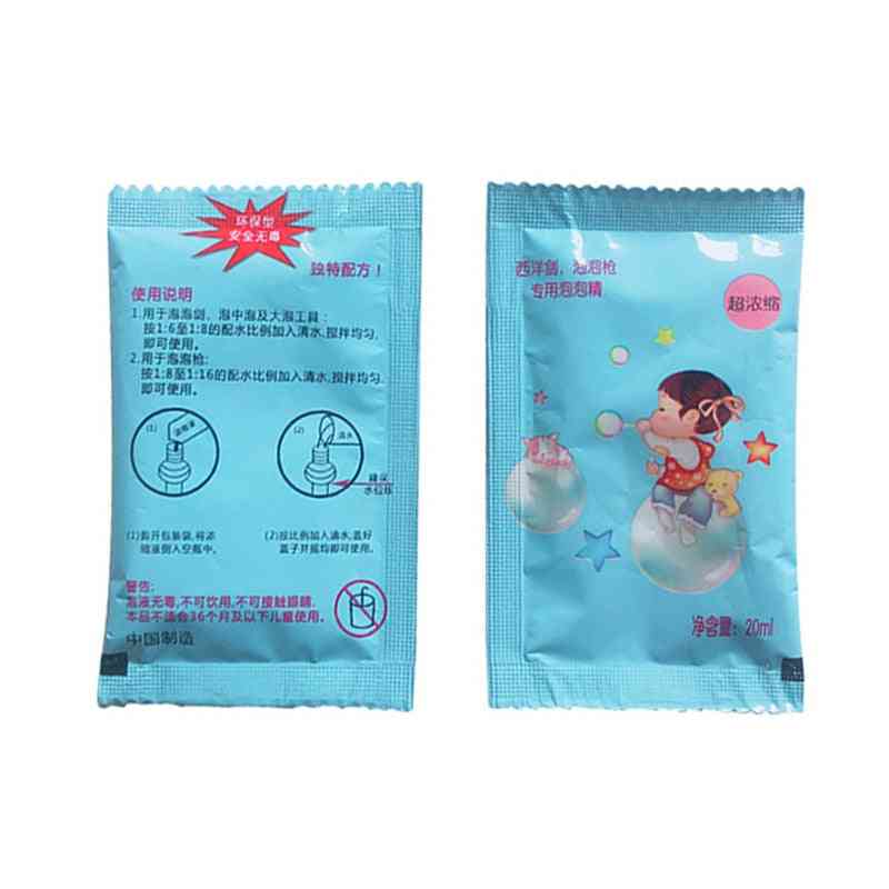 Koncentrovaná tekutá bublinková náplň pro děti, mýdlová voda