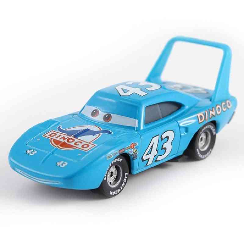 Disney pixar bil 3 lyn mcqueen racing familie 39 jackson, storm, ramirez, 1:55 støpt metall legering barnas leketøy bil - 1