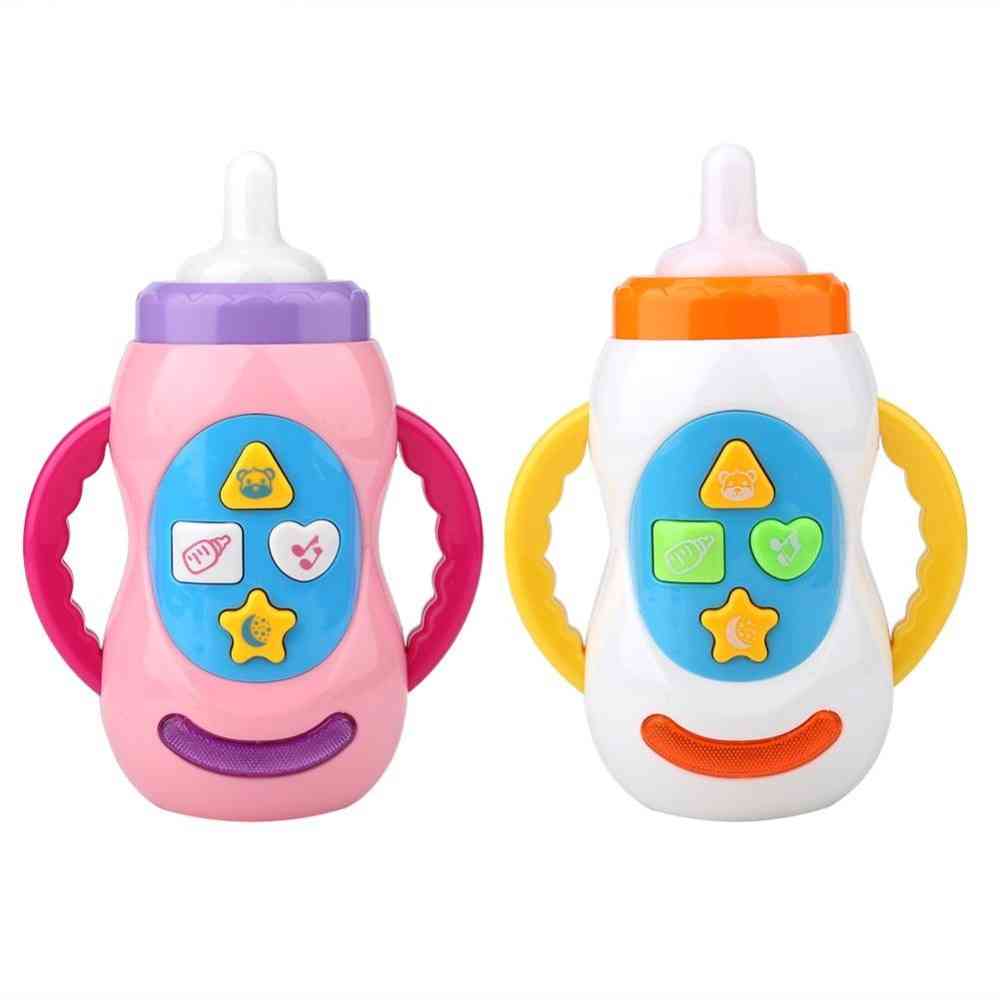 U obliku bočice s mlijekom, vodena glazbena igračka za djecu