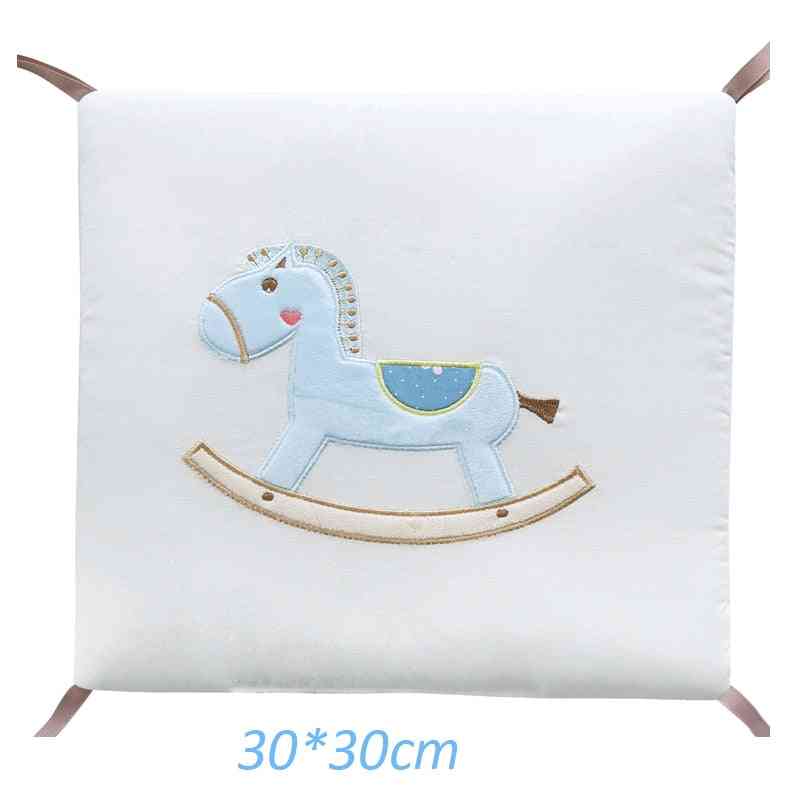 3d Baby Bed/crib Bumper-five-point Protection Buckle