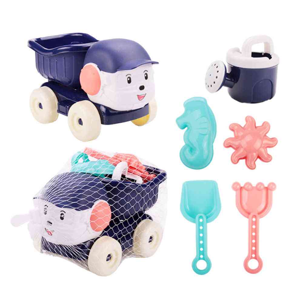 הגעה חדשה צעצועי חול חוף לתינוק, מכונית קיץ לילדים / מקלחת ספרינקלרים / כלי חפירה צעצועים קלאסיים - a1