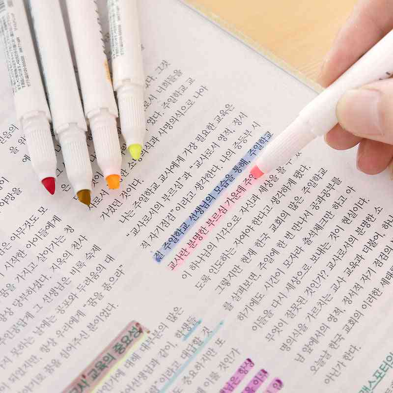 Mildliner Doppelkopf-Textmarker, Marker, japanischer fluoreszierender Stift - mbg