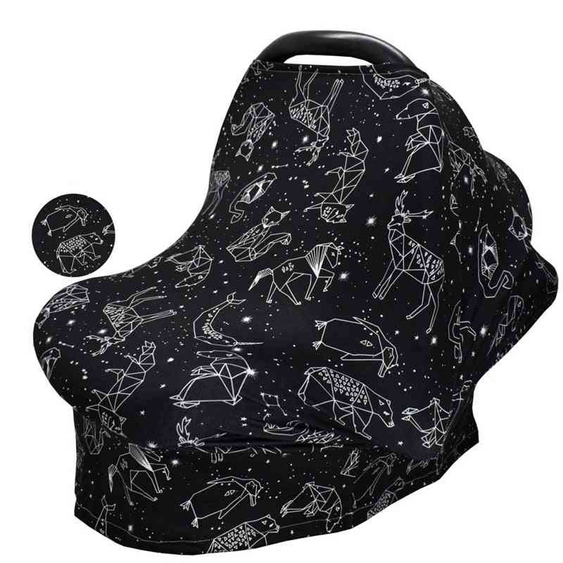 Nursing & Baby Carseat Cover, Ultra Soft And Breathable, Large Full Coverage Shade