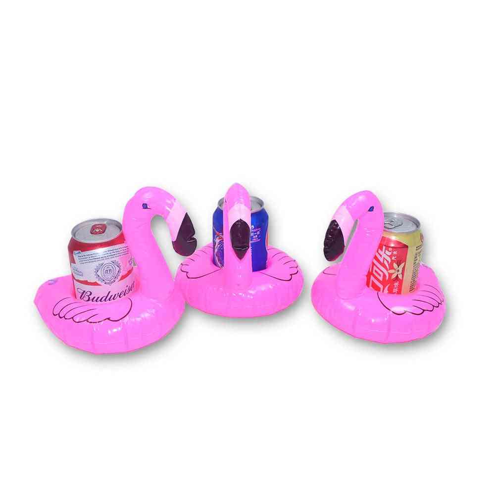 Porta-copos inflável para bebidas flamingo multi-tipo porta-copos unicórnio de verão piscina float kids