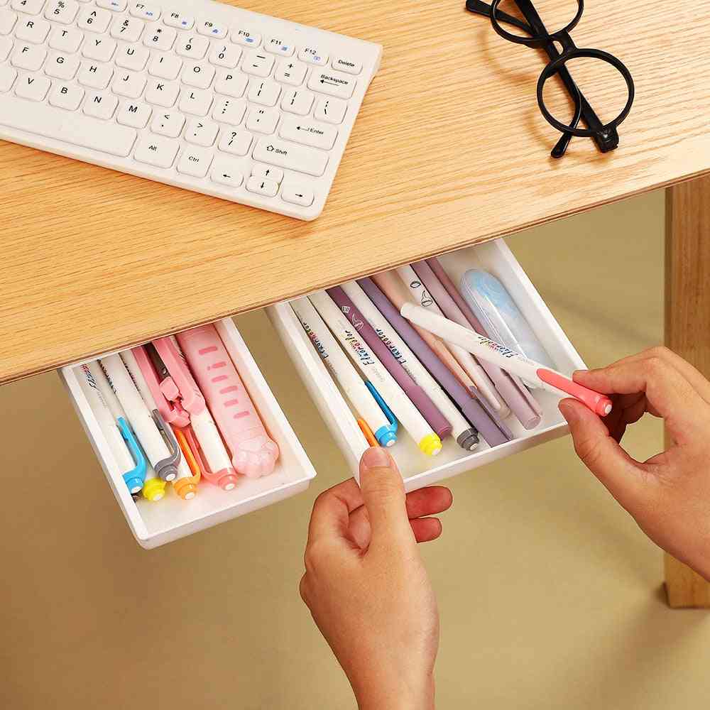 Creative High Capacity Desk Drawer-type Pencil Storage Case