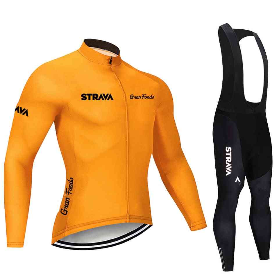 Long Sleeve Cycling Jersey Set