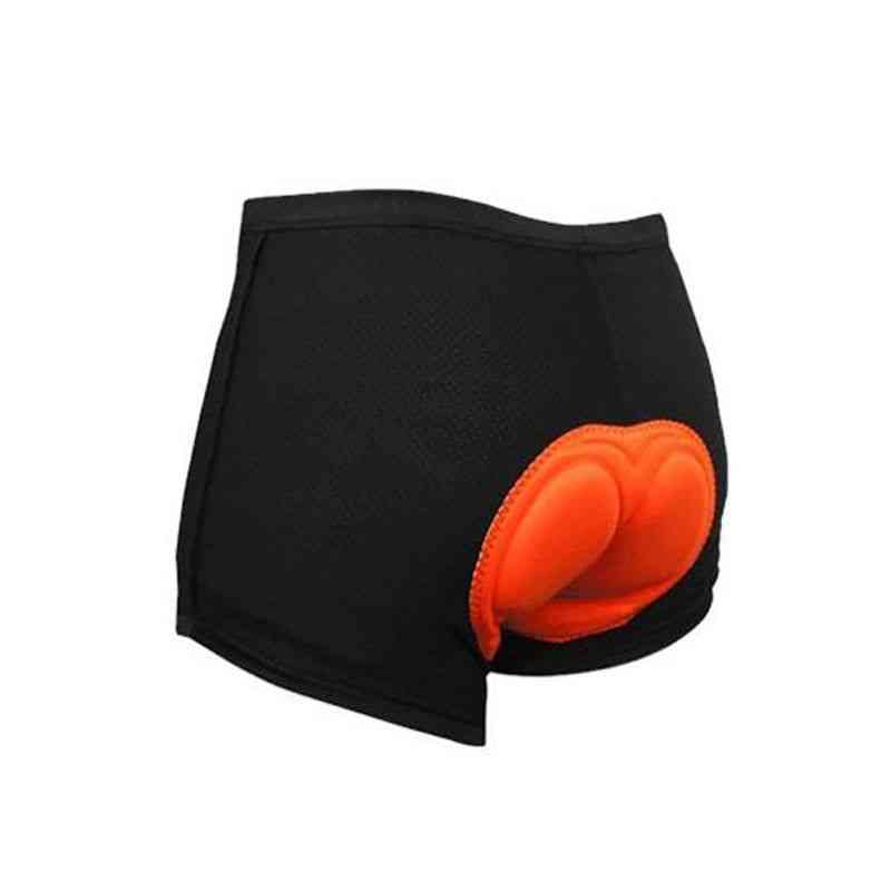Unisex sykkel sykling, solid cosplay komfortable undertøy svamp gel, 3d polstret sykkel korte bukser