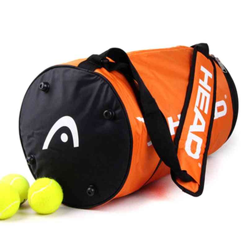 Pelota de tenis, bolsas de tenis con raqueta de un solo hombro, gran capacidad para accesorios de pelotas