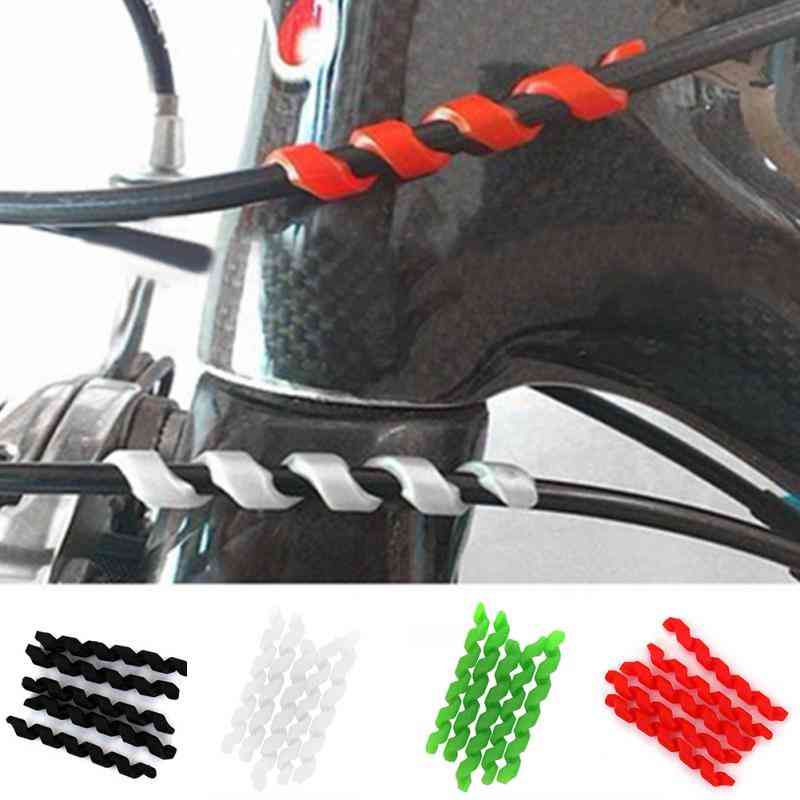 Chrániče lanka brzdy jízdního kola, gumové ochranné rámy krytu proti tření, cyklistické ochranné trubky