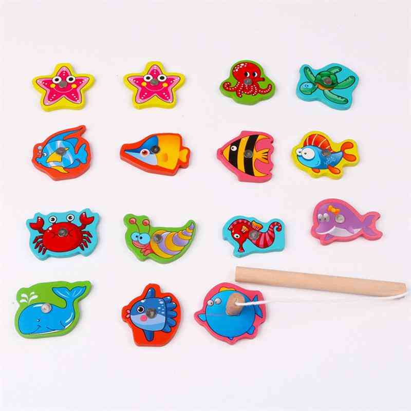 Magnetic Fishing Toy Set For