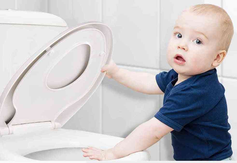 Siège de toilette adulte enfant en forme d'ouv avec couverture de formation de pot d'enfant