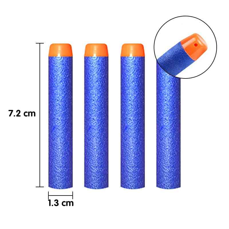 Myke piler hulhullshode 7,2 cm med plastspiss for nerf n-strike elite rampage / retaliator series blasters