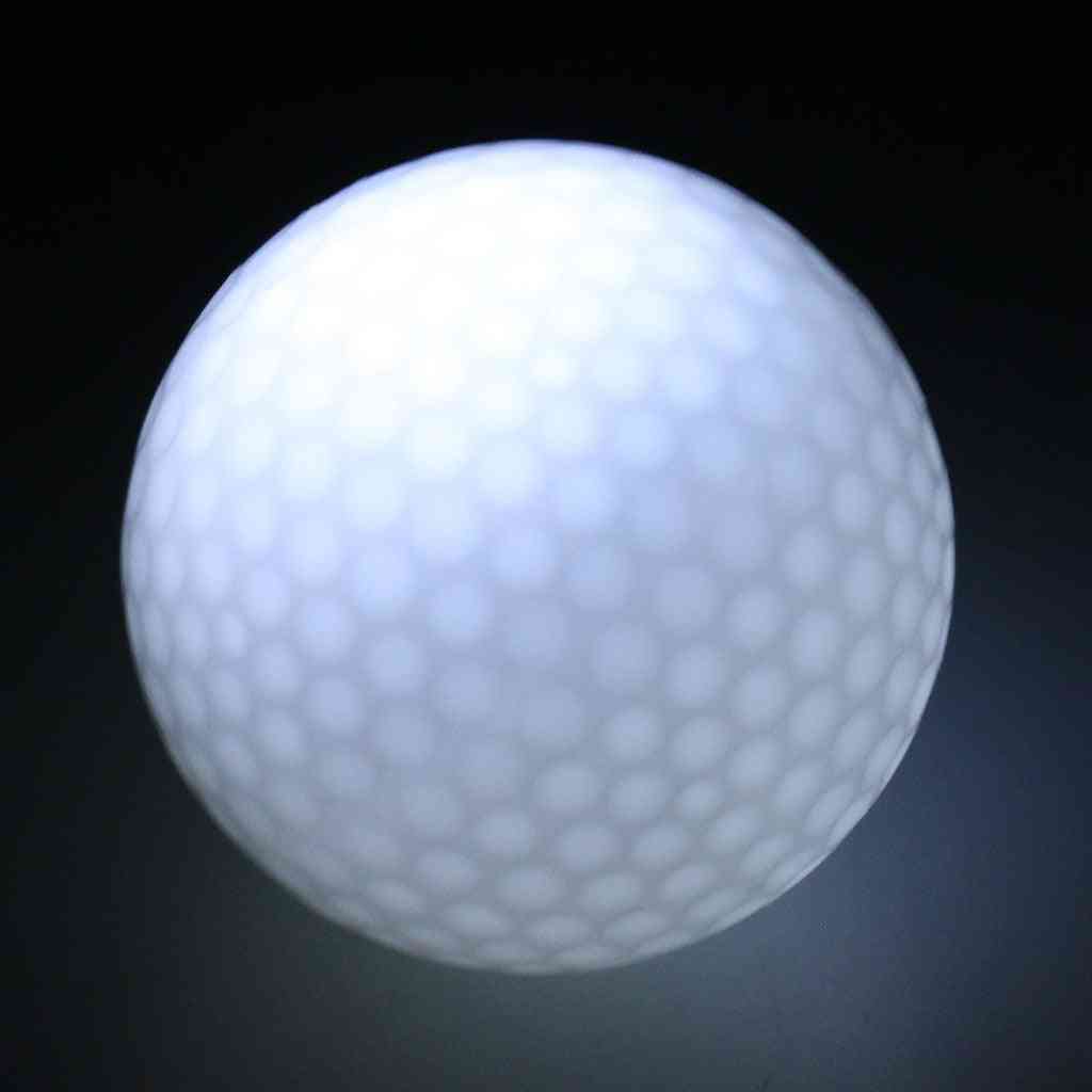 Synthetic Rubber Golf Led Luminous Ball