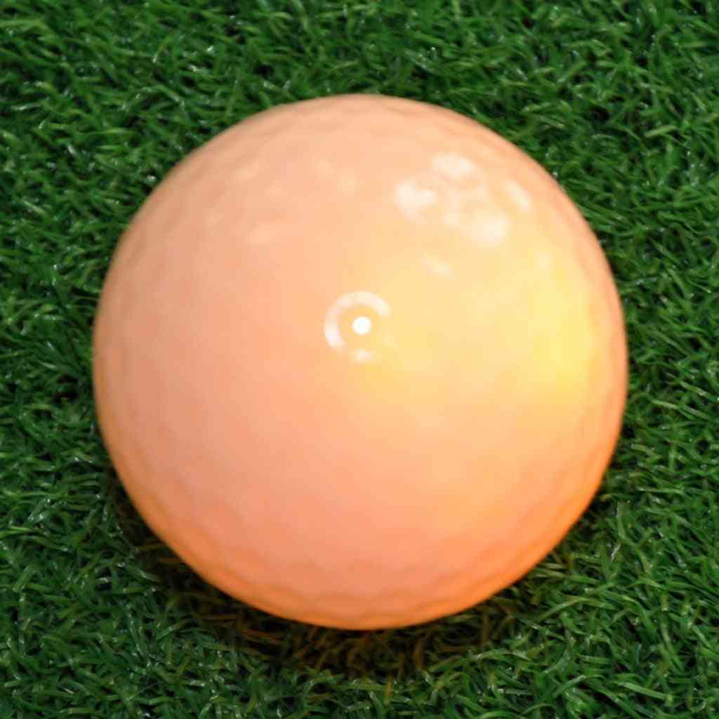 Synthetic Rubber Golf Led Luminous Ball