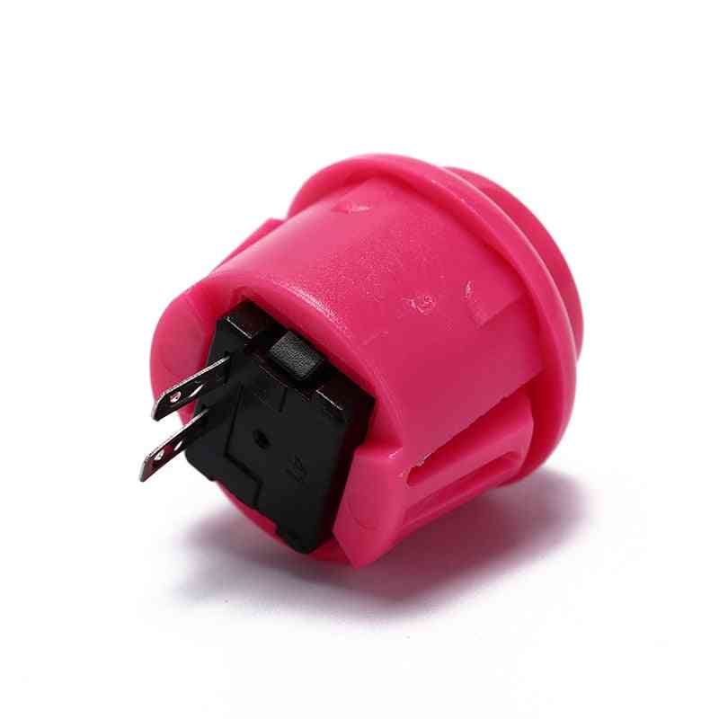 Built-in Small Micro Switch For Arcade Controller, Round Push Button