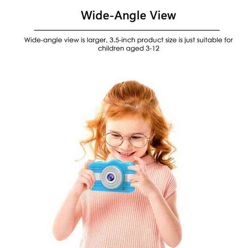 Kids Mini Camera, Video Camcorder Toy, Cute Rechargeable Digital For Educational Toy