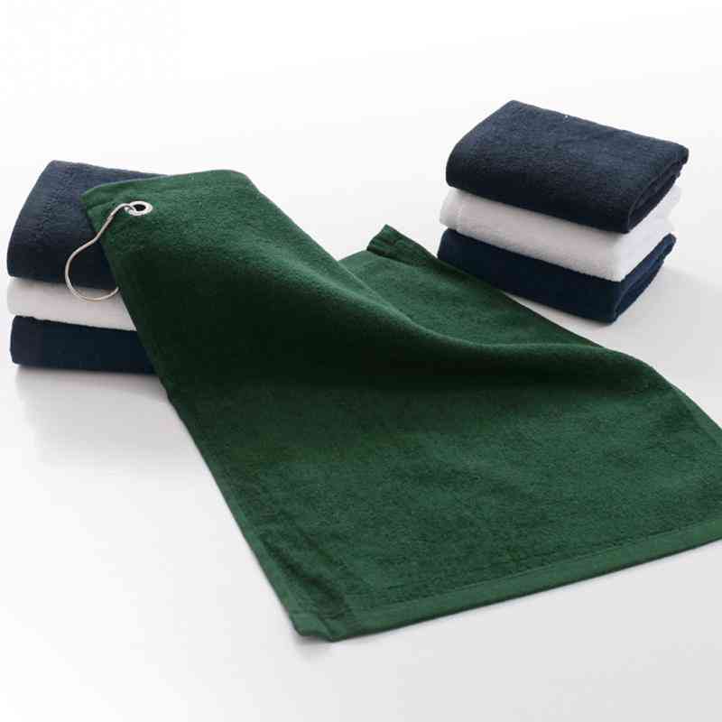 Golfhanddoek met haak hand / katoenen zachte handdoeken