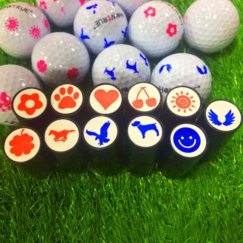 Quick-dry Golf Ball Stamper, Stamp Marker, Impression Seal For Golf Club Accessories