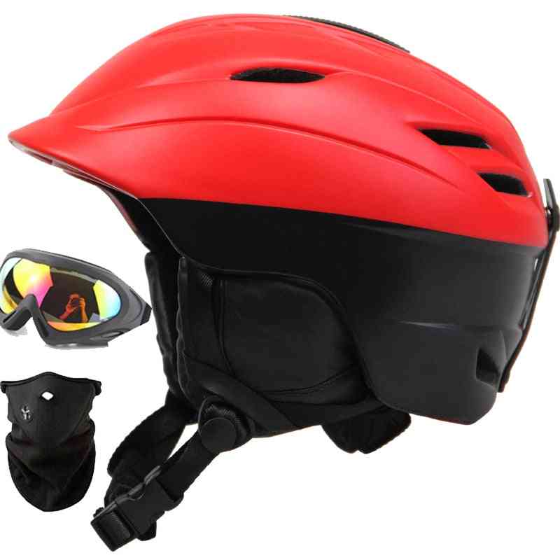 Man & Women Ski Helmet, Safety Skateboard Helmets Equipment
