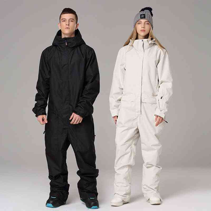 Smučarska obleka kombinezon snowboard jakna moški ženske na prostem zimski pohodniški smučarski komplet
