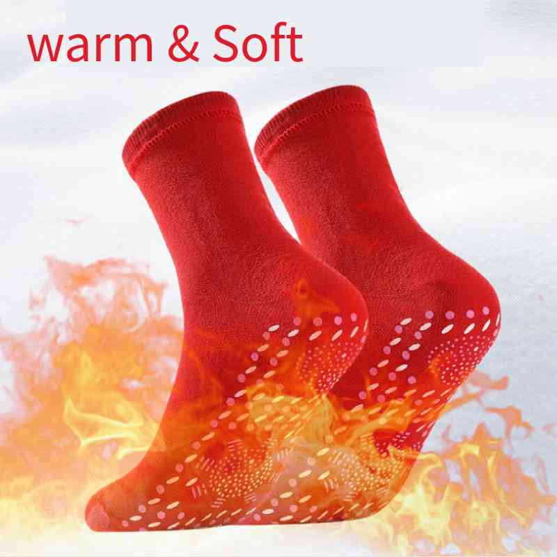 Self Heated Socks Multi-function Tourmaline Winter Magnetic Therapy Healthy Socks For Sports