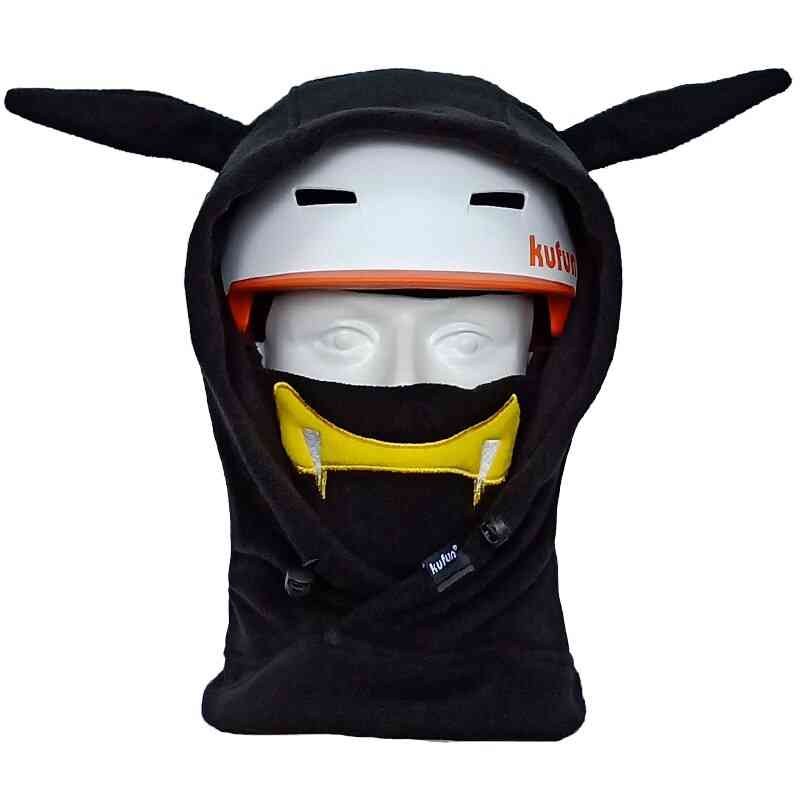 Máscara facial completa, casco de casco deportivo de snowboard de ciclismo de bicicleta de invierno