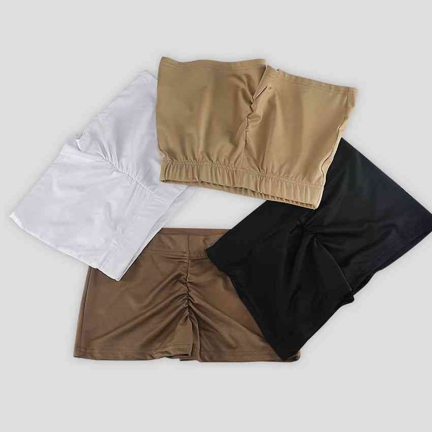 Letní oblečení broskvové boky šortky - atletické tréninkové šortky pro ženy