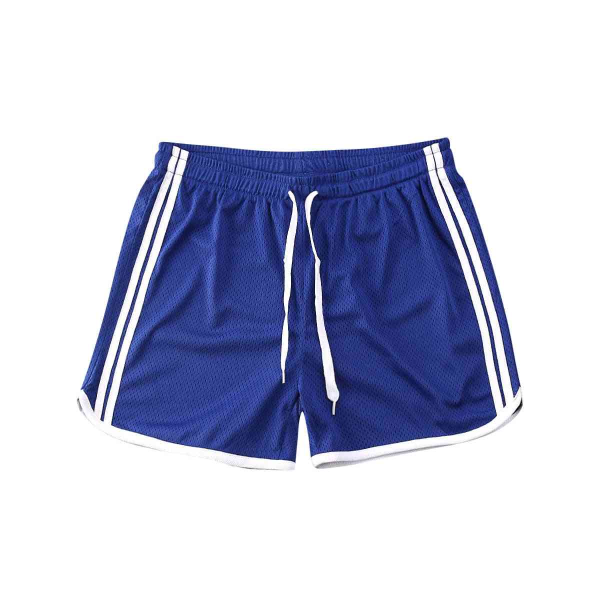 Men Summer Running Shorts- Men Fitness Soccer Sport Gyms Short Bottoms