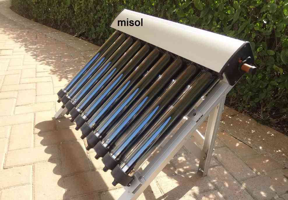Solar Collector-evacuated Tubes For Hot Water