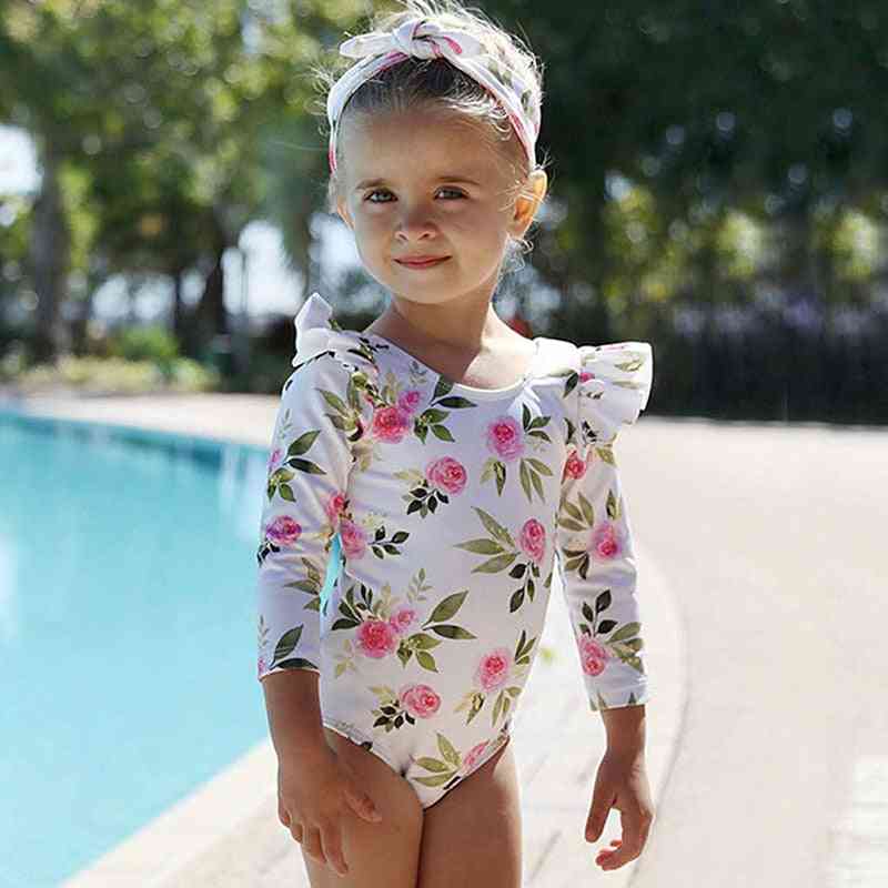 Summer Cute Long Sleeve Toddler Swimming Suit -'s Swim Suit