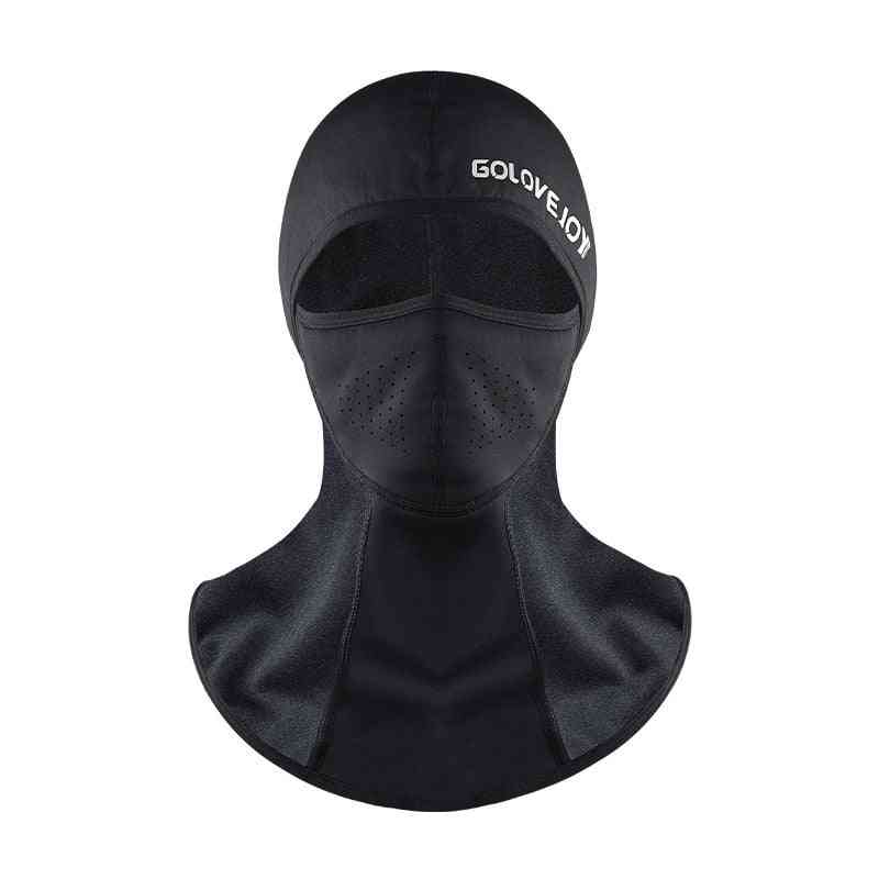 Větruvzdorná, prodyšná a protiprachová zimní celoobličejová lyžařská / snowboardová maska